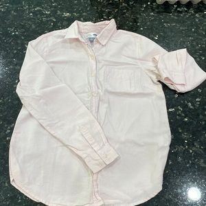 Old navy pink button up